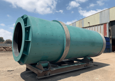 • Trunnion liners in mild steel fabrications